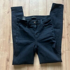 J Brand Alana High-Rise Crop Jean in Bluebird